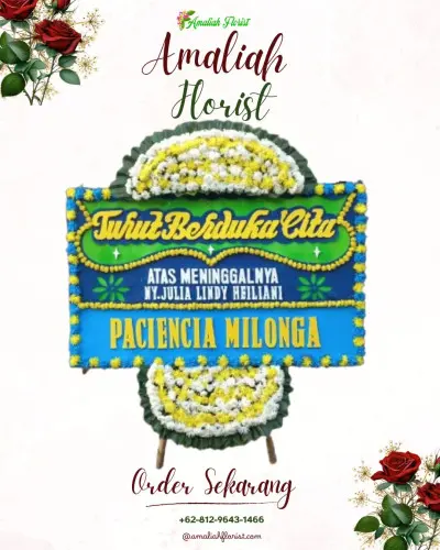 Papan Bunga Duka siraman