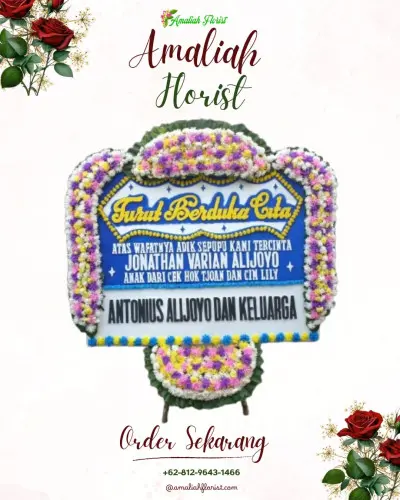 Papan Bunga Duka siraman