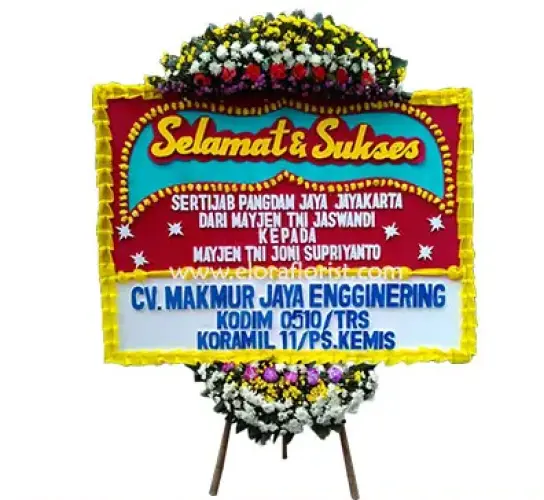 Karangan Bunga siraman