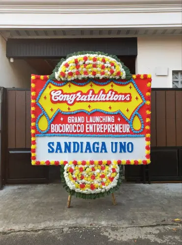 Papan Bunga Opening siraman