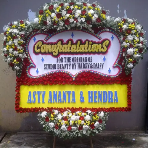 Papan Bunga Opening siraman